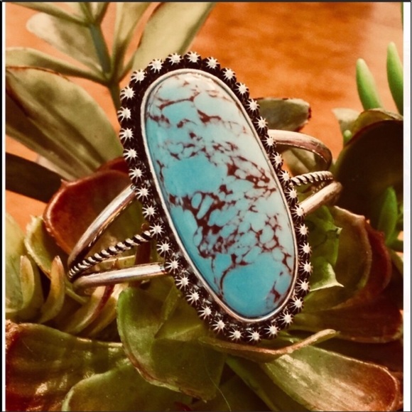 CowgirlZ at HEART Jewelry - TURQUOISE & SILVER CUFF BRACELET *LAST 1*